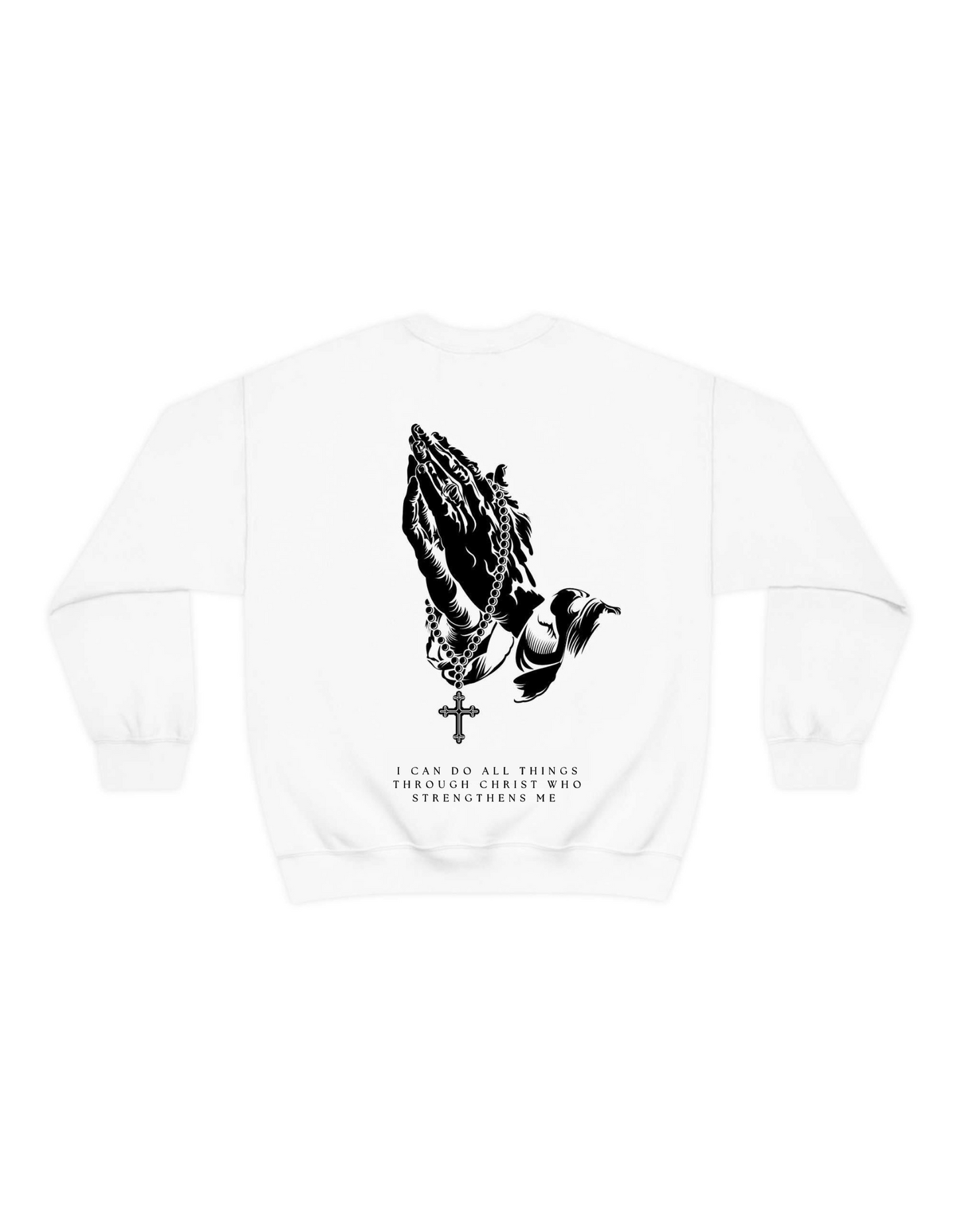 White Eternal Crewneck