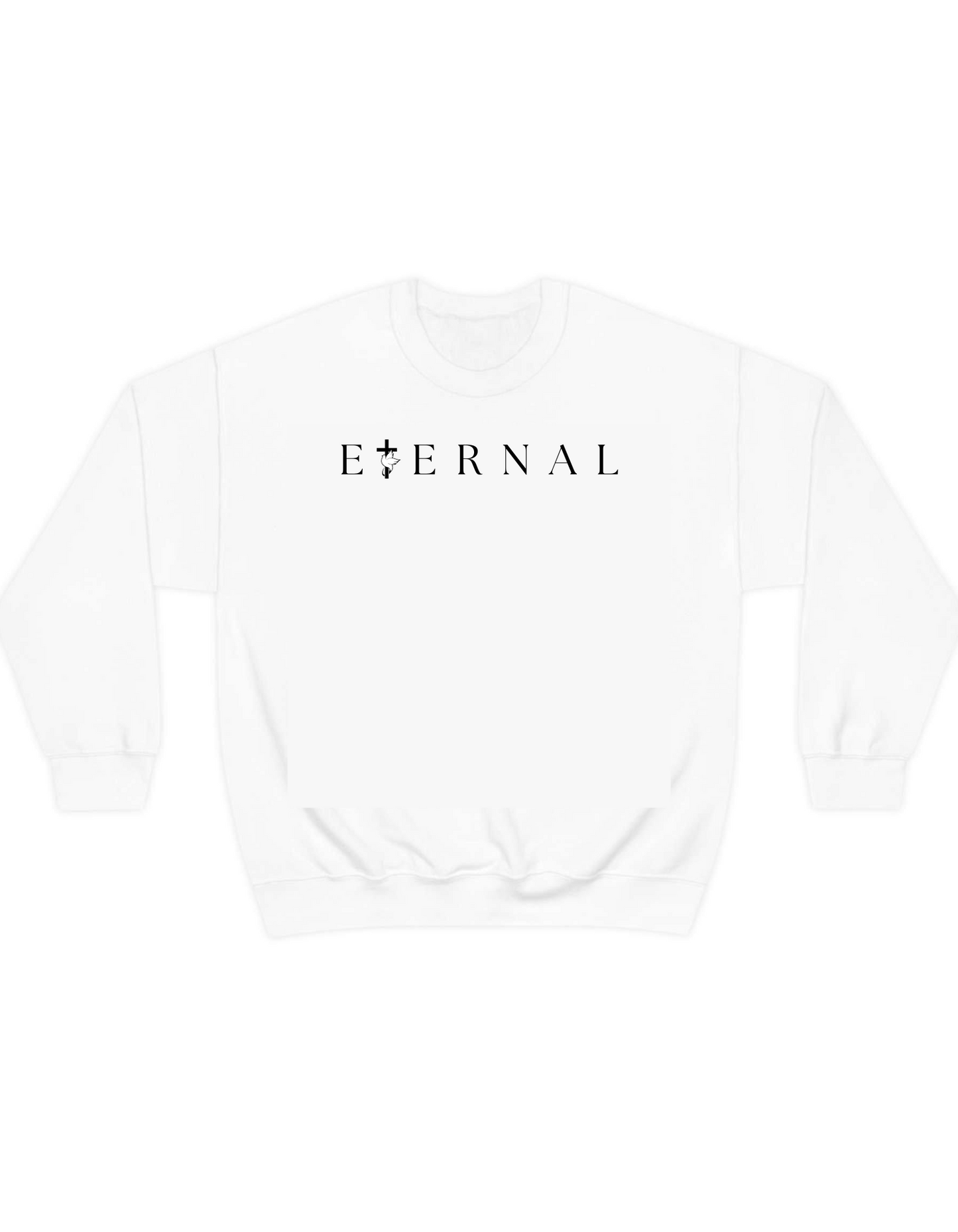 White Eternal Crewneck