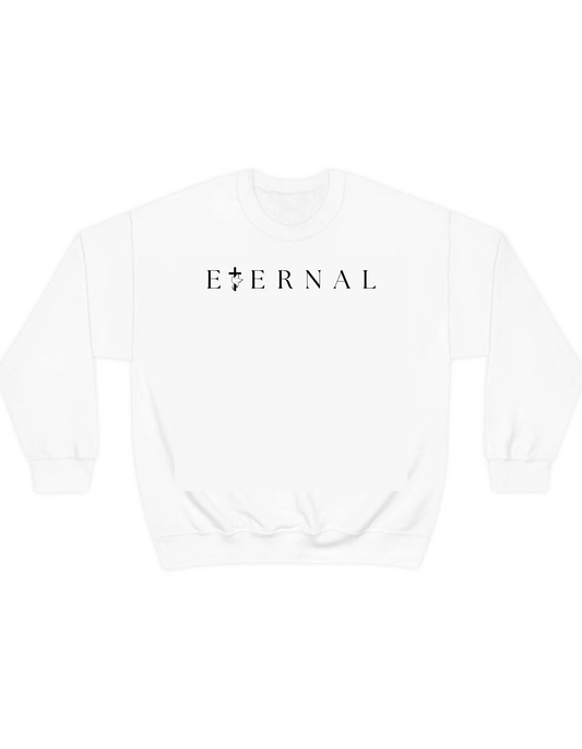 White Eternal Crewneck