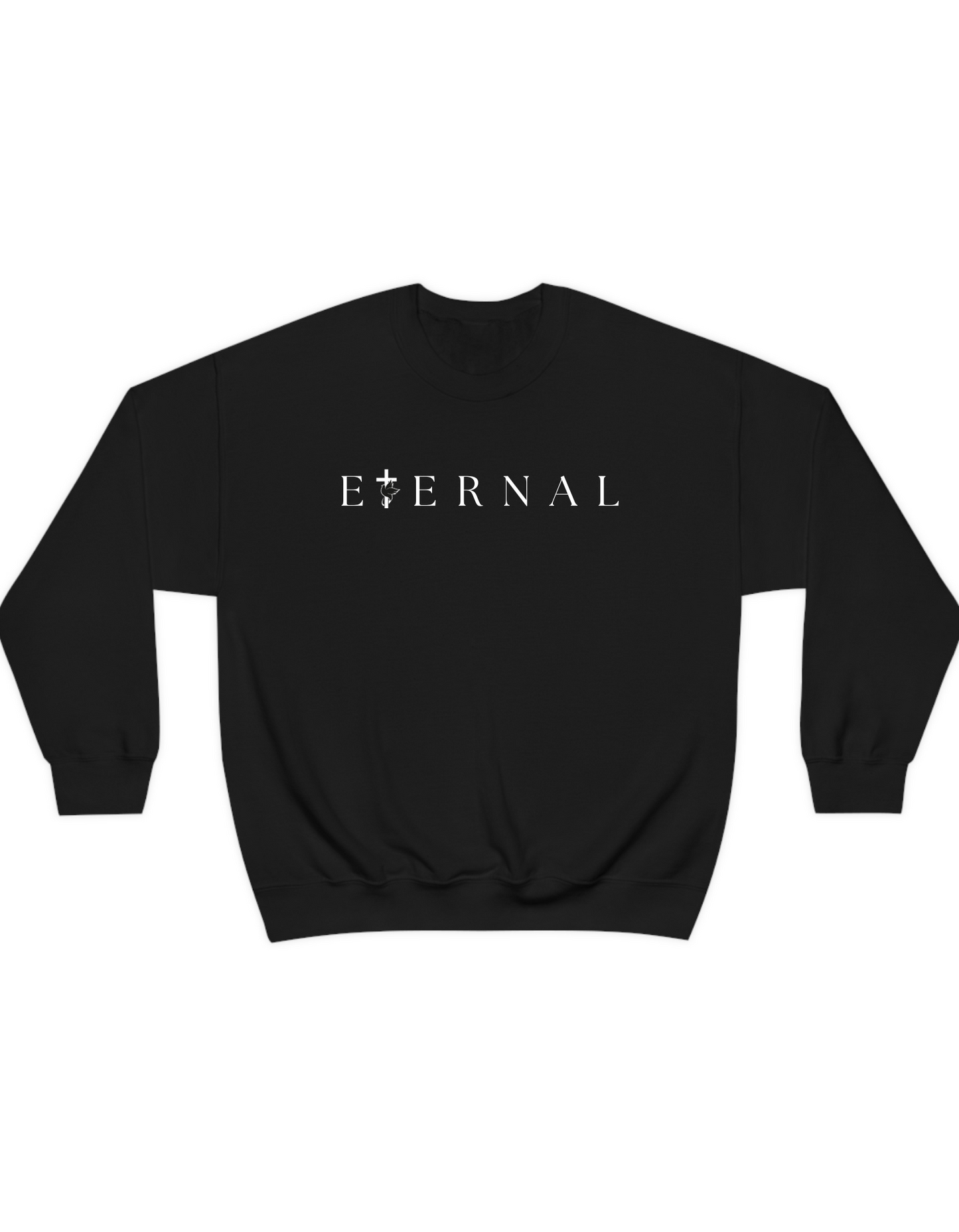 Black Eternal Crewneck